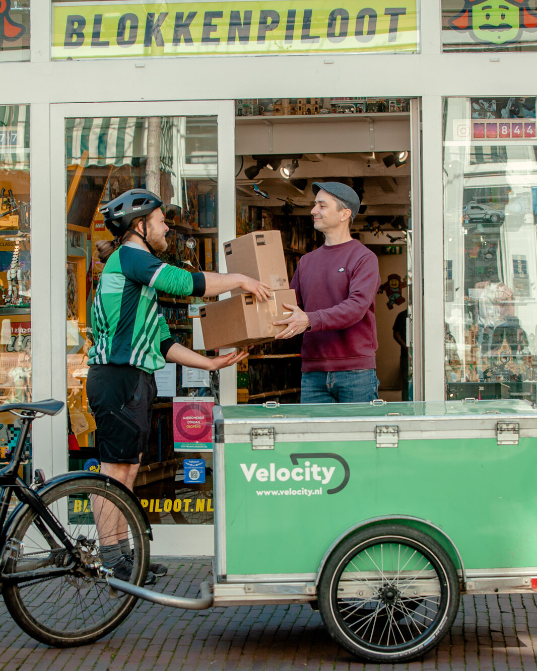 Blokkenpiloot. Legowinkel Nijmegen